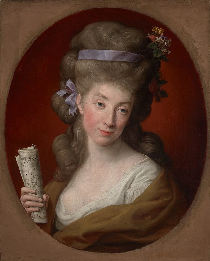 Ritratto di Izabela née Lubomirska, moglie di Ignacy Potocki (1755 - 1783), MNK XII, 395 Museo Nazionale di Cracovia, Batoni Pompeo